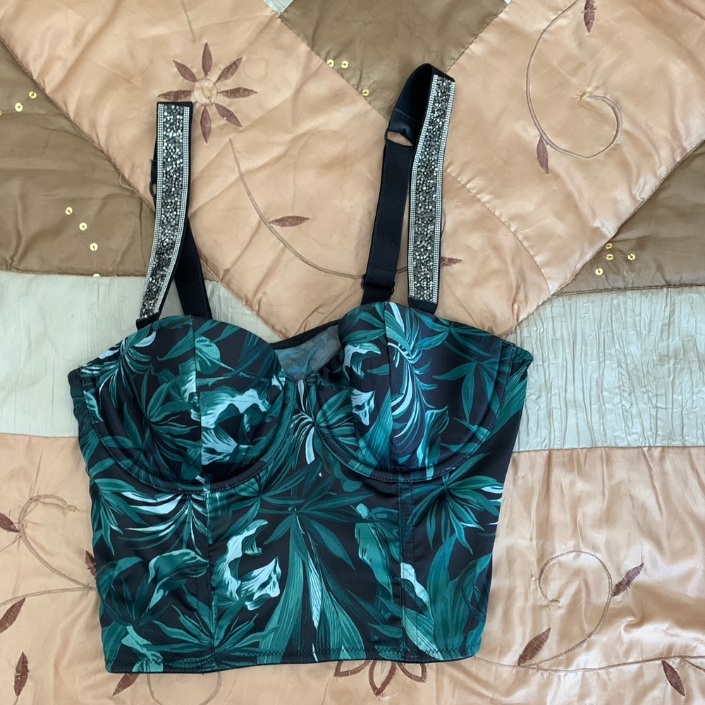 Victoria’s Secret Shine Strap Bustier Bra Top